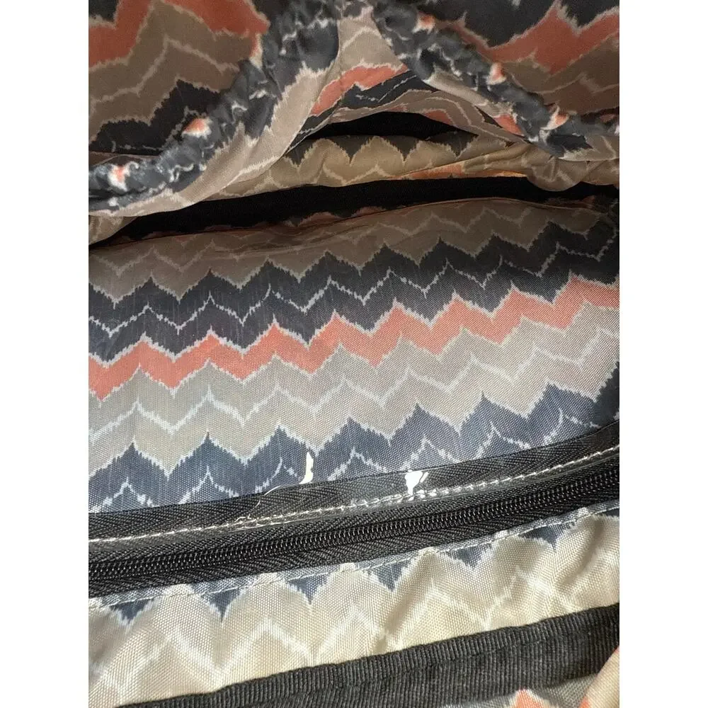 Lug Carousel Convertible Crossbody Bag Palm Sunset RFID Blocking Travel Tropical
